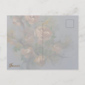 Haubenmeisen Postkarte (Rückseite)