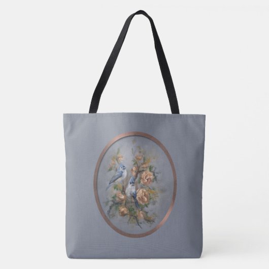 Haubenmeisen Tasche (Vorderseite)