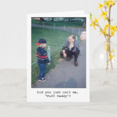 Hauch-Vati Karte (Gelbe Blume)