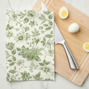 Hauch von Eleganz-Garten-Toile Geschirrtuch