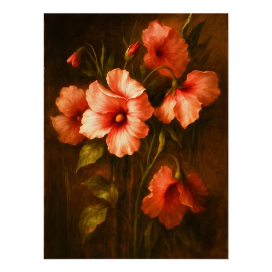 Hauch von Hibiskus Poster (Vorderseite)