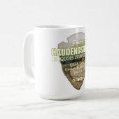 Haudenounee (Pfeilspitzen) Kaffeetasse (Vorderseite Links)