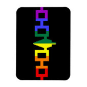 Haudenounee Pride Magnet (Vertikal)