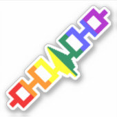 Haudenounee Pride Sticker (Vorderseite)