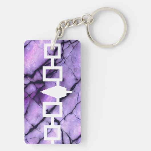 Haudenouny Confederacy Flag Schlüsselanhänger (Rückseite)