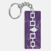 Haudenouny Confederacy Flag Schlüsselanhänger (Vorderseite links)