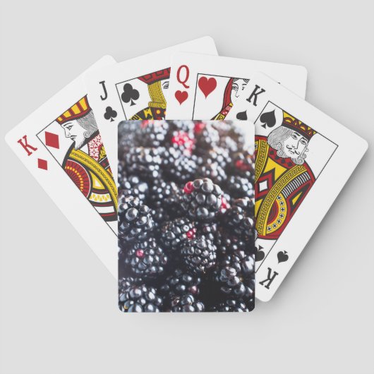 Haufen BlackBerry Spielkarten (Rückseite)