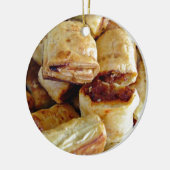 Haufen der Wurstrollen Keramikornament (Links)