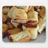 Haufen der Wurstrollen Mousepad (Vorne)