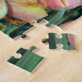 Haufen farbiger Tulpen Puzzle (Seite)