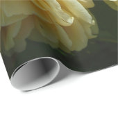 Haufen Gelben Rosen Geschenkpapier (Rolleneckpunkt)