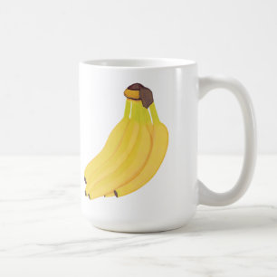 Haufen gelber Bananen Tasse