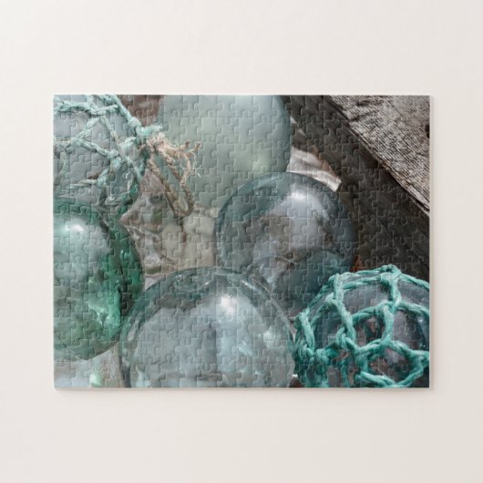 Haufen Glasfischschwimmer Puzzle (Horizontal)