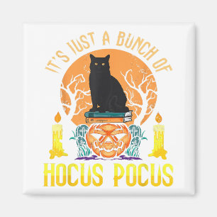 Haufen Hocus Pocus Black Cat Magnet