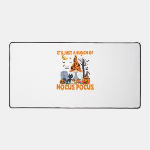 Haufen Hocus Pocus Pumpkin Gnome Fledermäuse Beäng Schreibtischunterlage