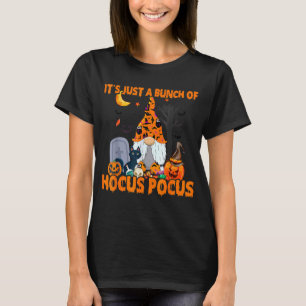 Haufen Hocus Pocus Pumpkin Gnome Fledermäuse Beäng T-Shirt