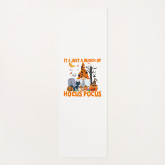 Haufen Hocus Pocus Pumpkin Gnome Fledermäuse Beäng Yogamatte