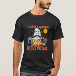 Haufen Hokuspokus Kürbis Gnom Fledermäuse Gruselka T-Shirt