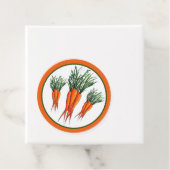 Haufen Karotten Orange Gemüsegarten Veggie Garten Geschenkanhänger (Beispiel)