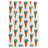 Haufen Karotten Orange Gemüsegarten Veggie Garten Mittlere Geschenktüte (Vorderseite)