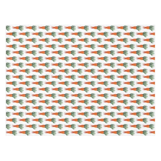 Haufen Karotten Orange Gemüsegarten Veggie Garten Tischdecke (Vorderseite (Horizontal))