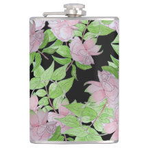 Haufen von hübsch rosa Blume und Blütenblättern 