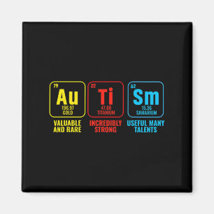 Häufig auftretende Autismus-Elemente - Sensibilisi Magnet