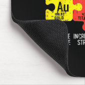 Häufig auftretende Autismus-Elemente - Sensibilisi Mousepad (Ecke)