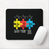 Häufig auftretende Autismus-Elemente - Sensibilisi Mousepad (Mit Mouse)