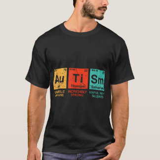 Häufig auftretende Autismus-Elemente T-Shirt