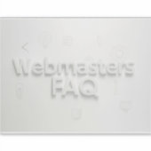 Häufig gestellte Fragen zu Webmasters Aufkleber (Vorderseite)