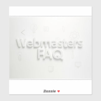 Häufig gestellte Fragen zu Webmasters Aufkleber