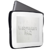 Häufig gestellte Fragen zu Webmasters Laptopschutzhülle (Vorne Rechts)