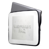 Häufig gestellte Fragen zu Webmasters Laptopschutzhülle (Vorderseite Links)