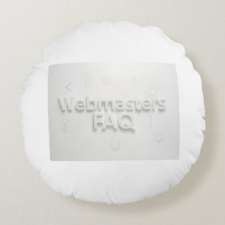 Häufig gestellte Fragen zu Webmasters Rundes Kissen