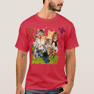 Häufig Katzen Niedlich Kätzchen Kawaii Katze Katze T-Shirt