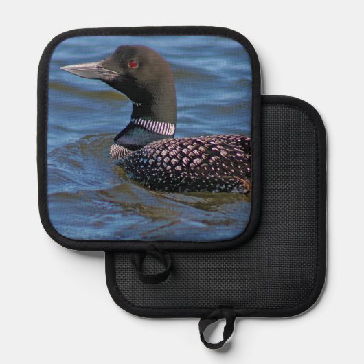 Häufig Loon Topflappen (Vorderseite/Rückseite)