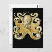 Häufig Oktopus Postkarte (Vorne/Hinten)