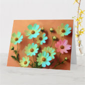 Häufig Zinnie Blume Karte (Gelbe Blume)