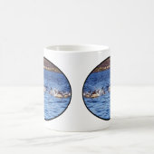 Häufige Delphine treiben Tasse (Mittel)