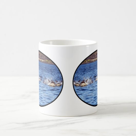 Häufige Delphine treiben Tasse (Mittel)