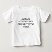 Häufige Flyermeilen bereits ansammeln! Baby T-shirt (Vorderseite)