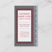 häufige Käuferkarte des Musters Treuekarte (Rückseite)