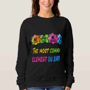 Häufige Liebe der Autismus-Sensibilisierungselemen Sweatshirt