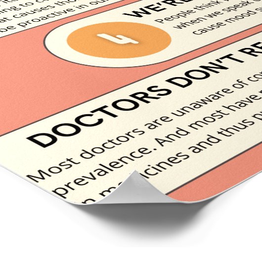 Häufige Probleme einer Maisallergie Poster (Ecke)