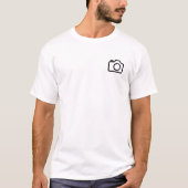 Häufige Schritte Fotograf T-Shirt (Vorderseite)
