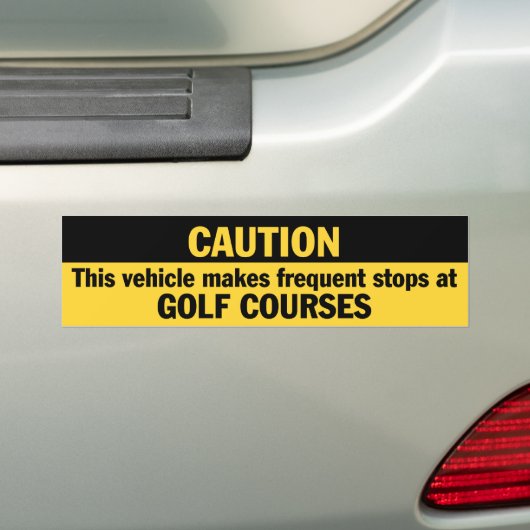 Häufige Stops (Golf) Autoaufkleber (Auf Auto)