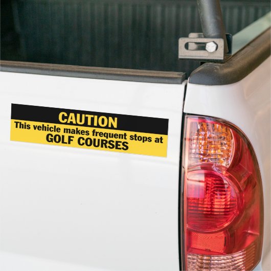 Häufige Stops (Golf) Autoaufkleber (Auf Lkw)