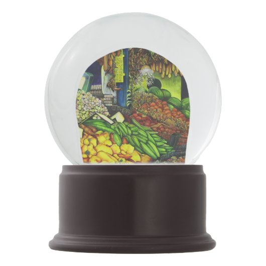 Häufige Themen der menschlichen Interaktion, Budap Schneekugel (Vorderseite)