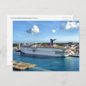 Häufiger Besucher Postkarte (Vorne/Hinten)